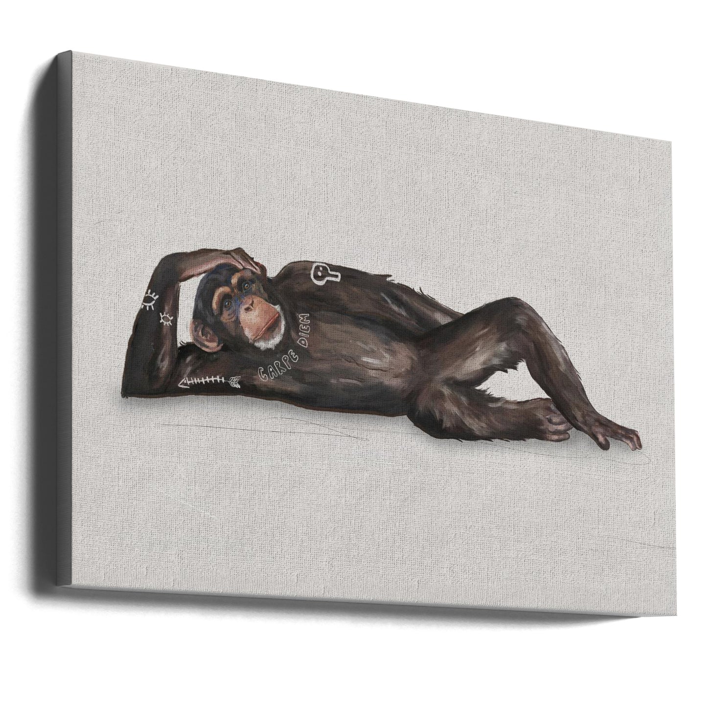 Monday Afternoon Wall Artwork Gallery Wrapped (Ready to Hang)