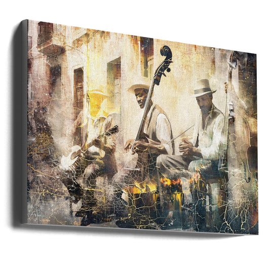 Music Art Illustration 11 Jazz Band
