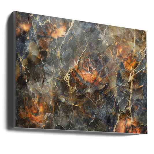 Artwork Floral Vintage Art Illustration 1736X24inches- Unframed