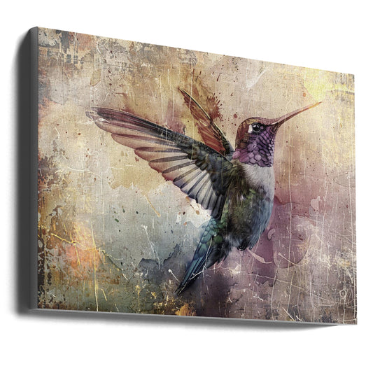Bird Birds Animal Vintage Art Illustration Wallart 11 Wall Artwork Gallery Wrapped (Ready to Hang)