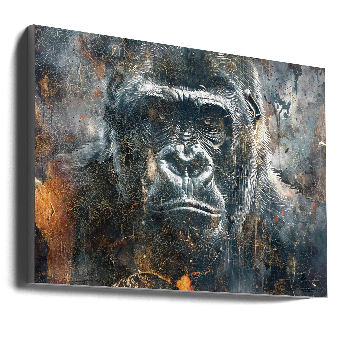 Animal Vintage Art Illustration Wallart 04 Wall Artwork Gallery Wrapped (Ready to Hang)