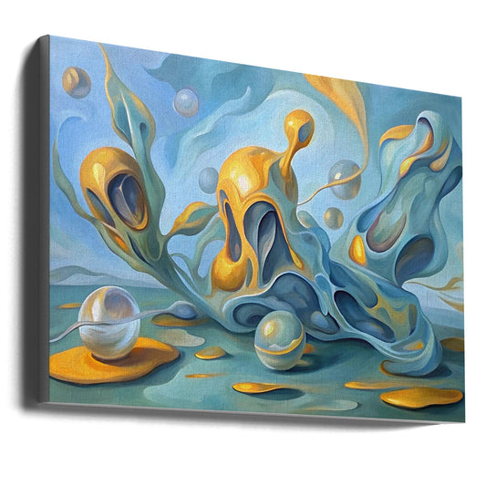 Artwork Liquid Dreamscape36X24inches- Unframed