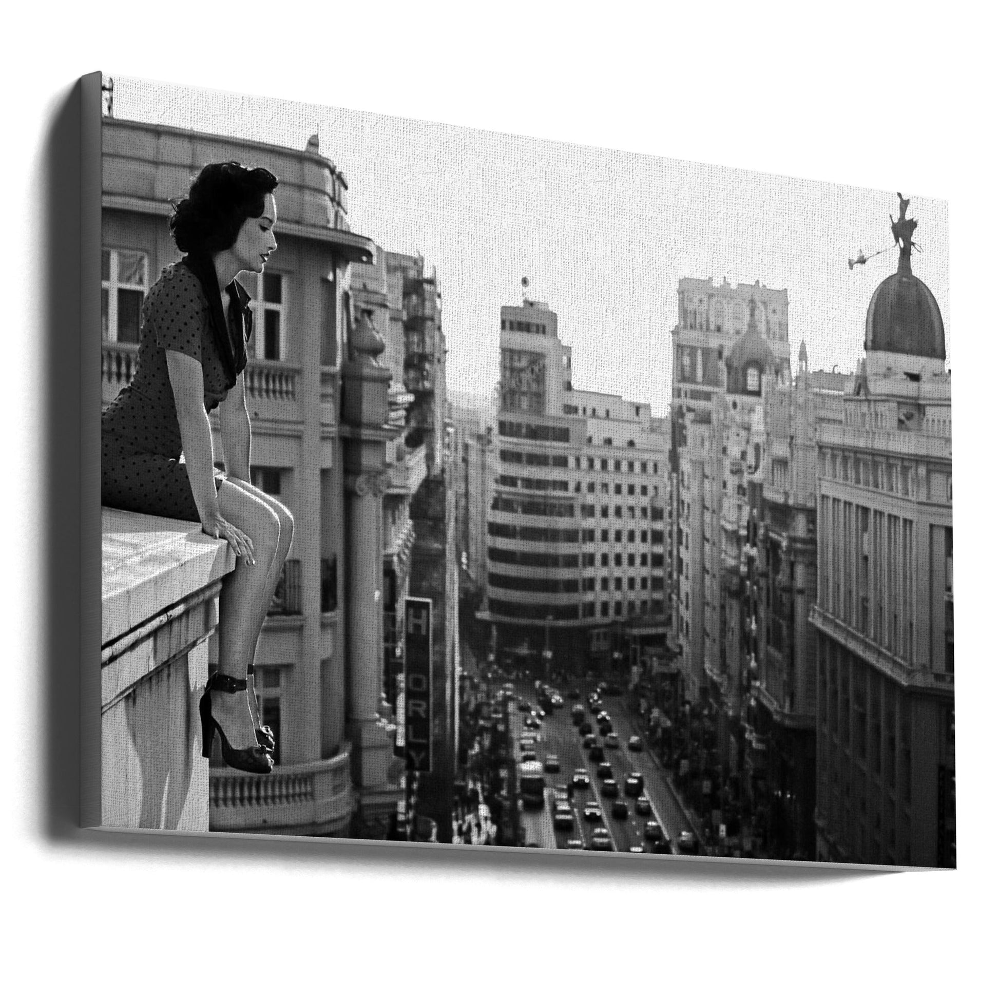 Artwork Mad Madrid36X24inches- Unframed