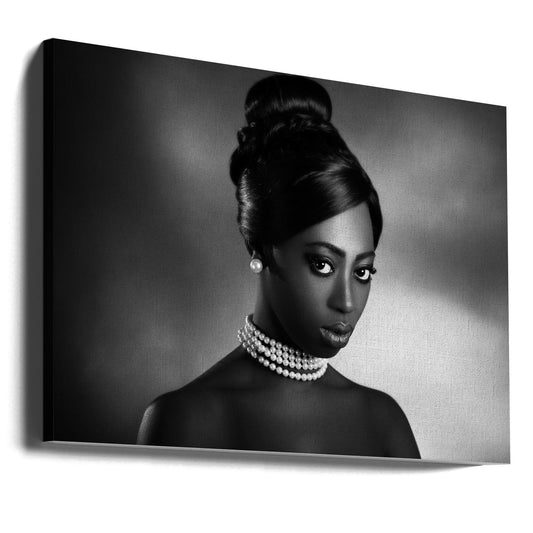 Artwork- The white pearls-20X16inches-Gallery Wrapped (Ready to Hang)