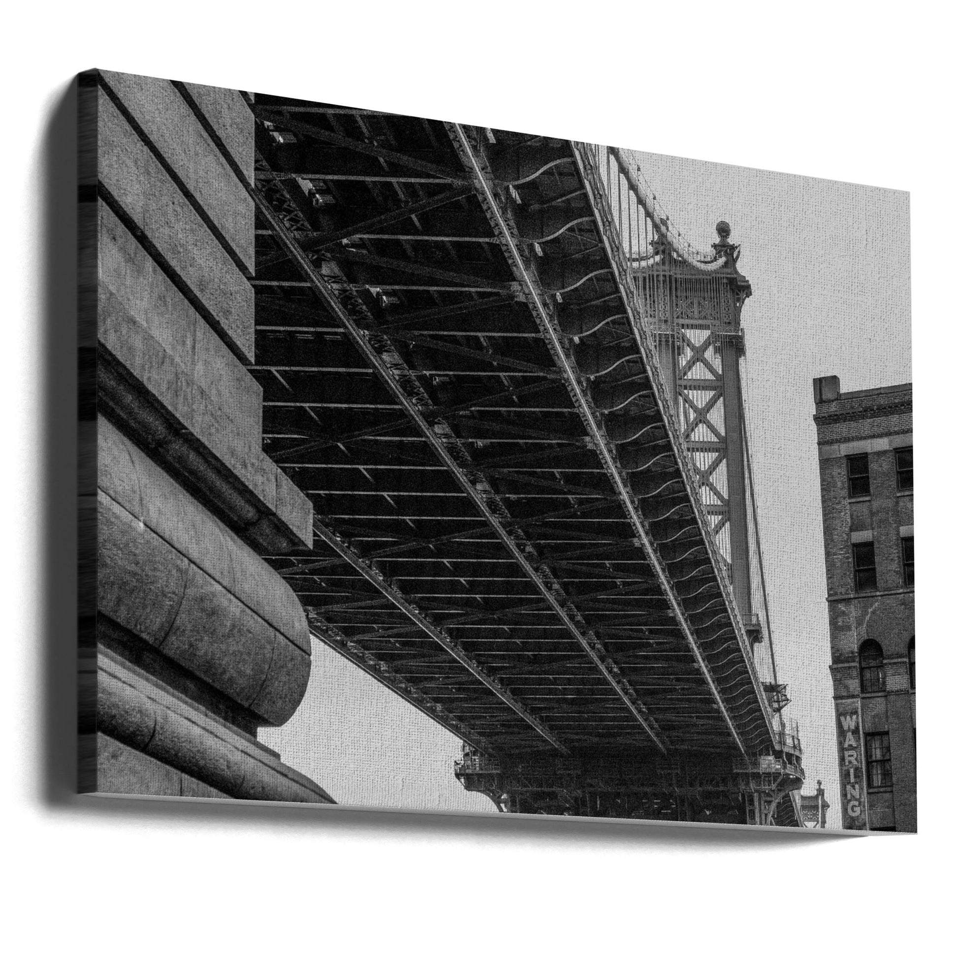 Artwork- Manhattan Bridge - Brooklyn New York-20X16inches-Gallery Wrapped (Ready to Hang)