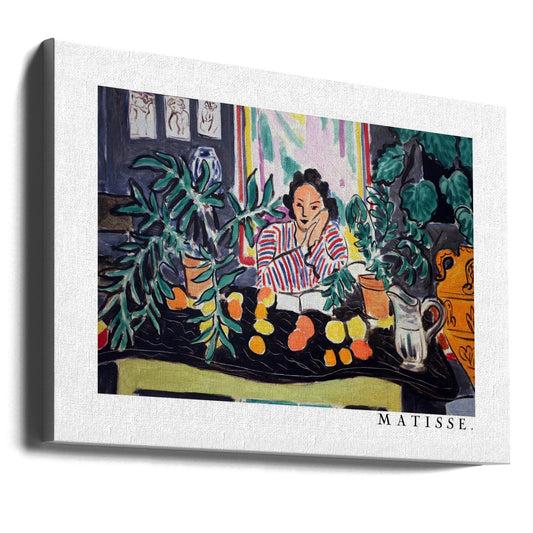 Artwork  Interno Con Vaso Etrusco 1940 20X16-inches