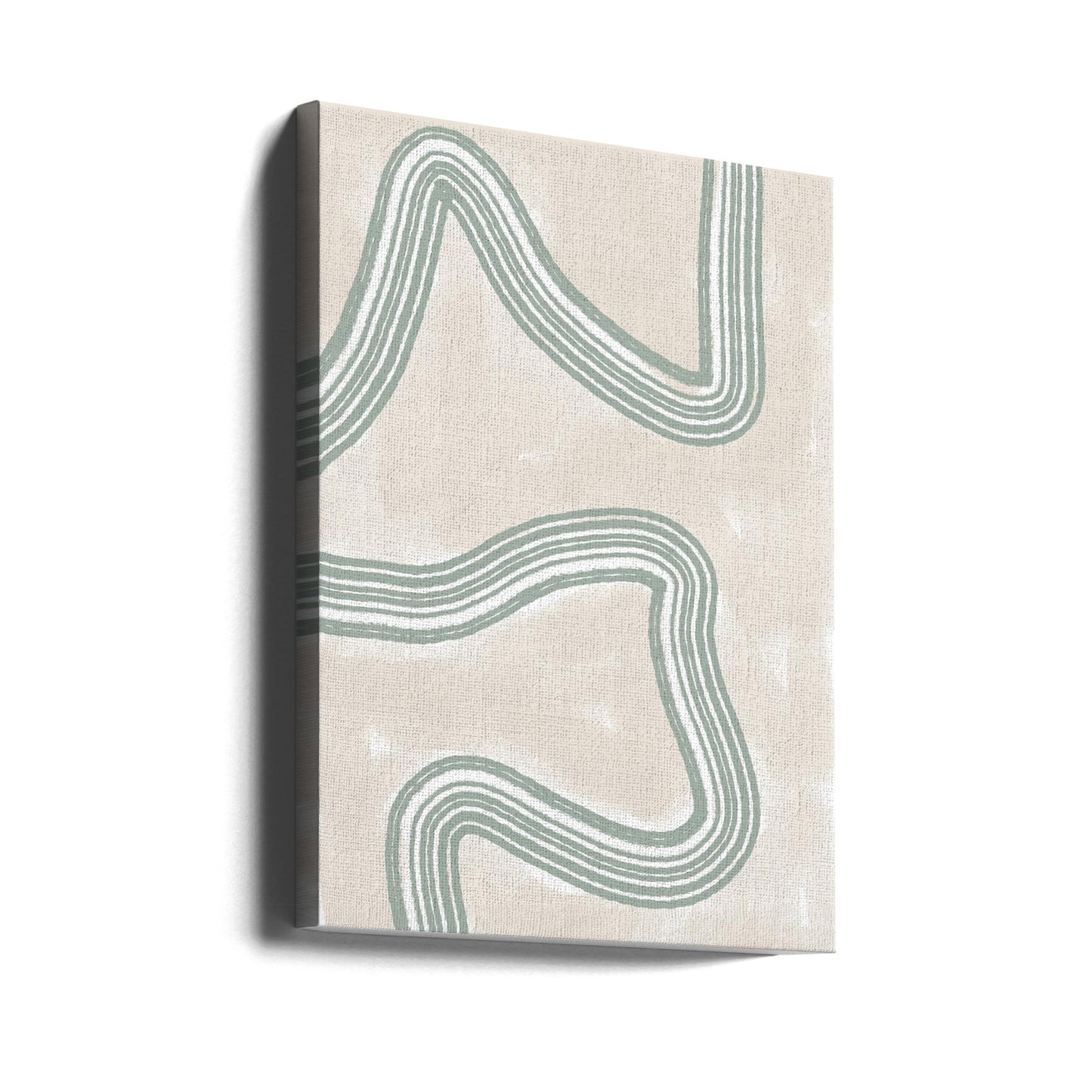 Abstracto Twist Wall Artwork Gallery Wrapped (Ready to Hang)