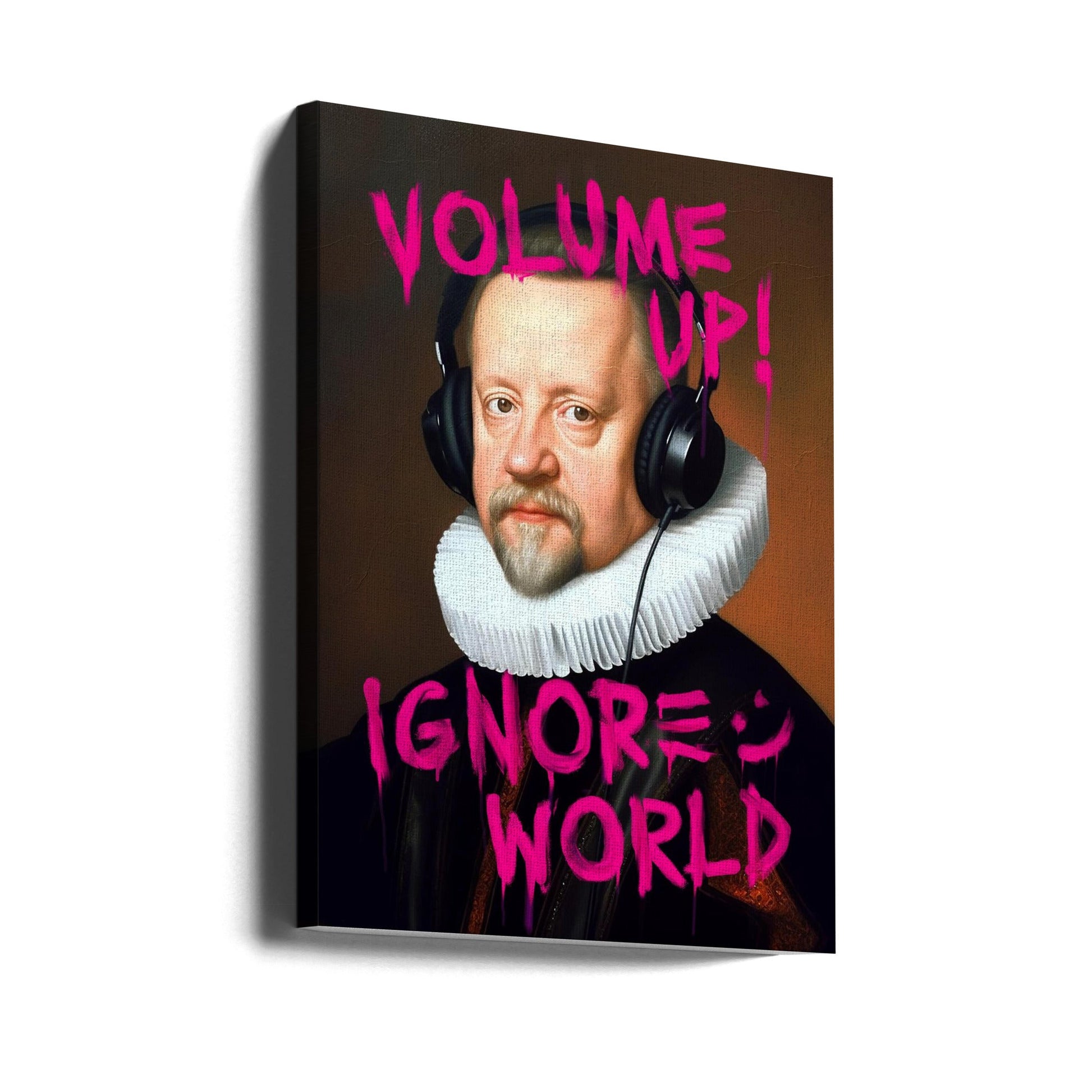 Volume Up Wall Artwork Gallery Wrapped (Ready to Hang)