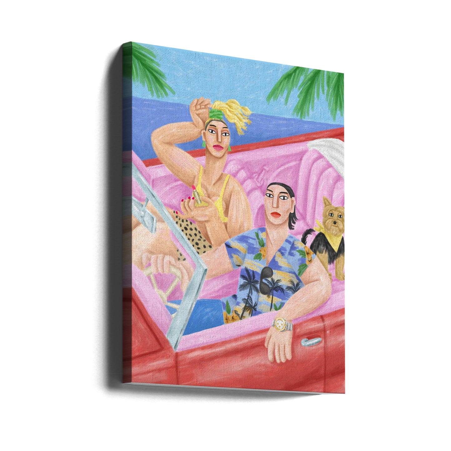 La Classe AÌ€ Palavas Wall Artwork Gallery Wrapped (Ready to Hang)