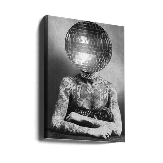 Wall art DISCO VINTAGE PORTRAIT