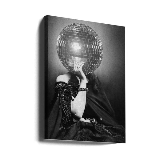Wall art DISCO VINTAGE WOMAN