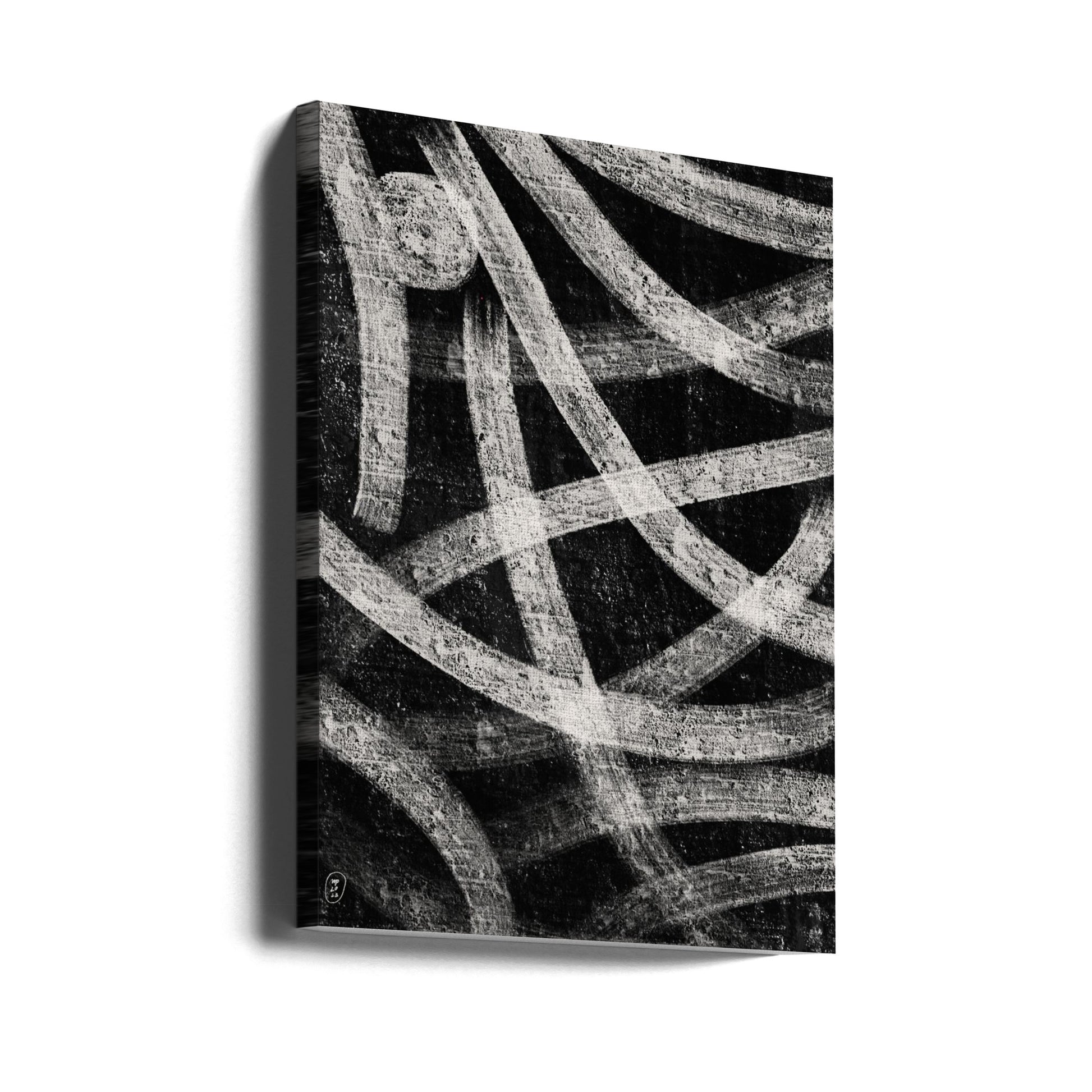 Abstract Art Canvas Print-wall-art-field-at-night-24X36inches