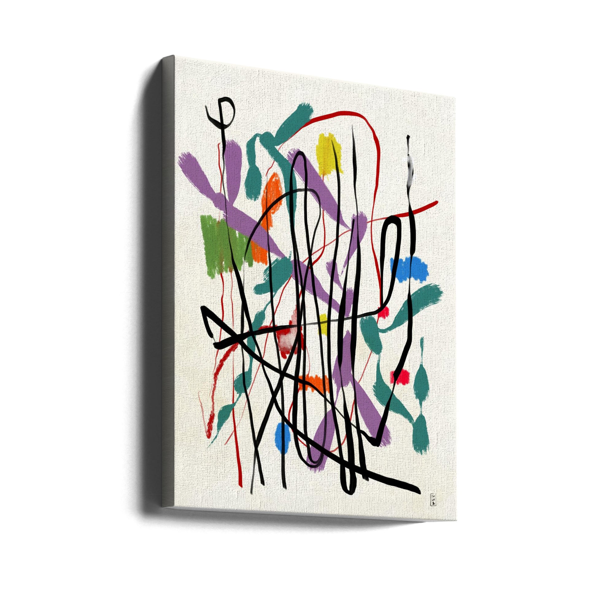 Abstract Art Canvas Print-wall-art-august-5th-24X36inches