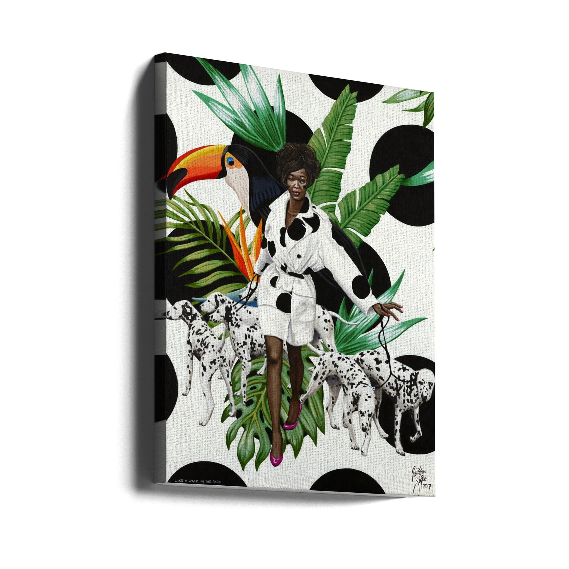 Artwork Like a Walk In the Park24X36inches- Unframed