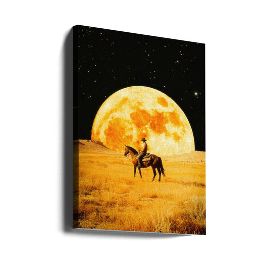 Artwork Lunar Cowboy24X36inches- Unframed