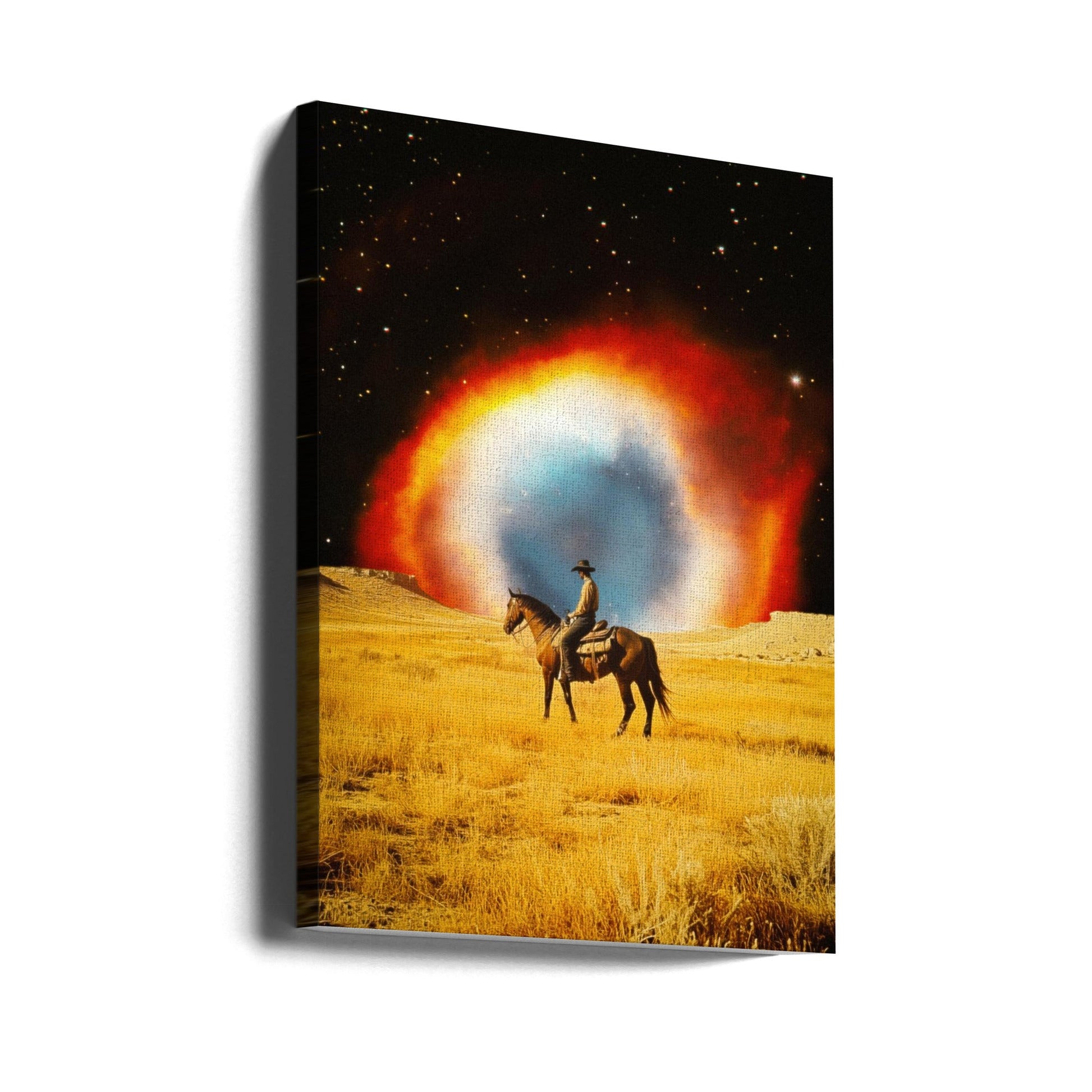 Artwork Nebula Cowboy24X36inches- Unframed