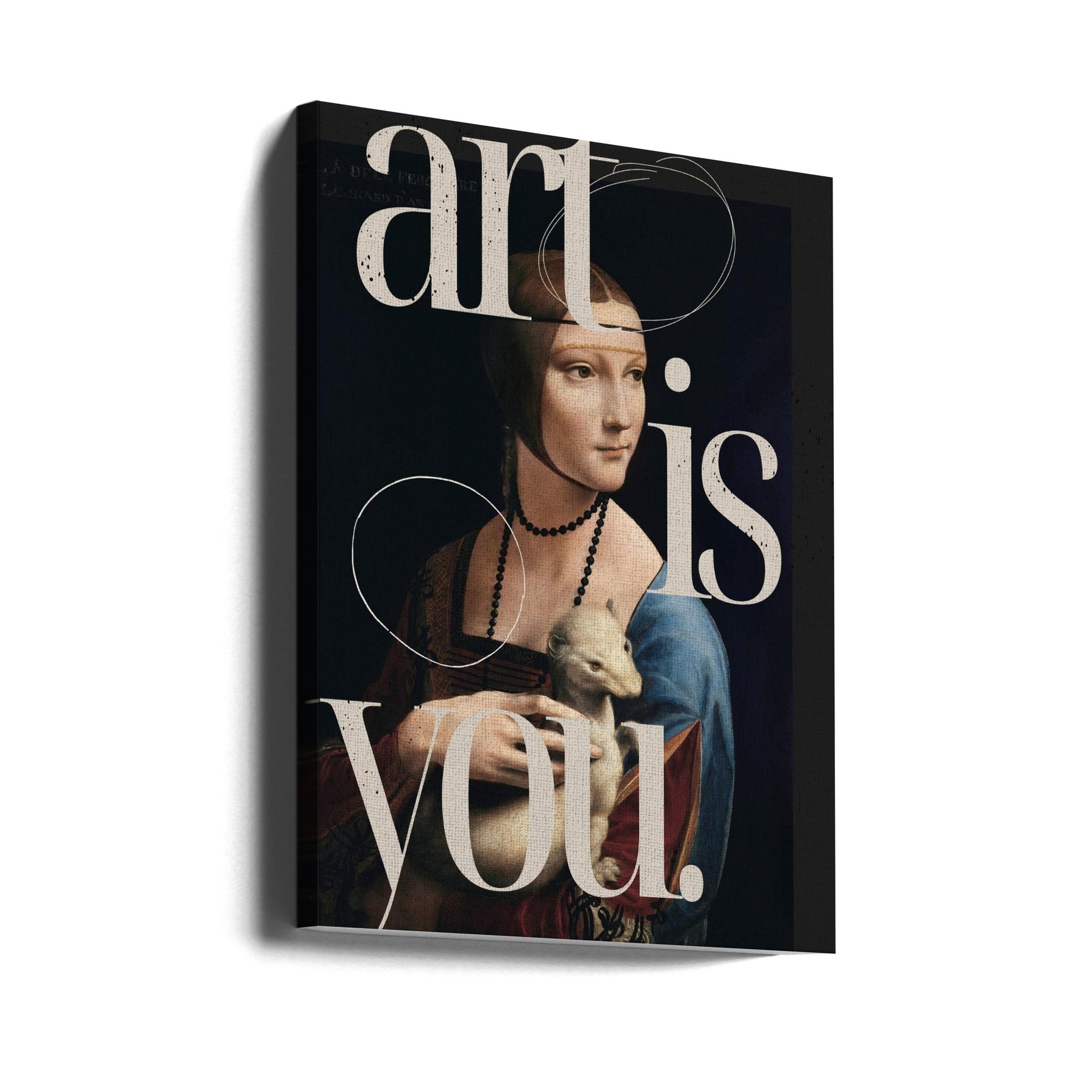 canvas prints Art is you.24X36inches- Unframed