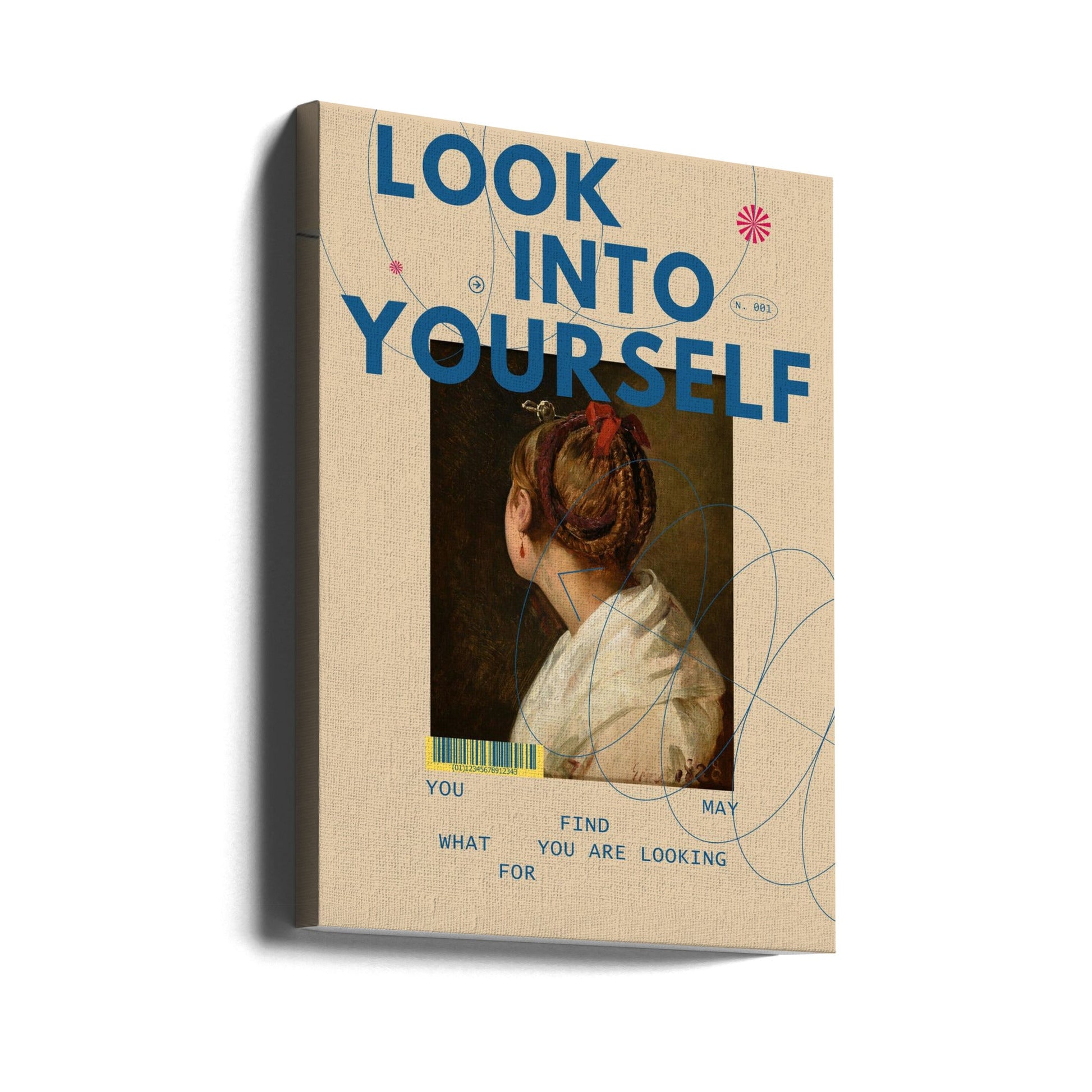 canvas prints Look Into Yourself24X36inches- Unframed