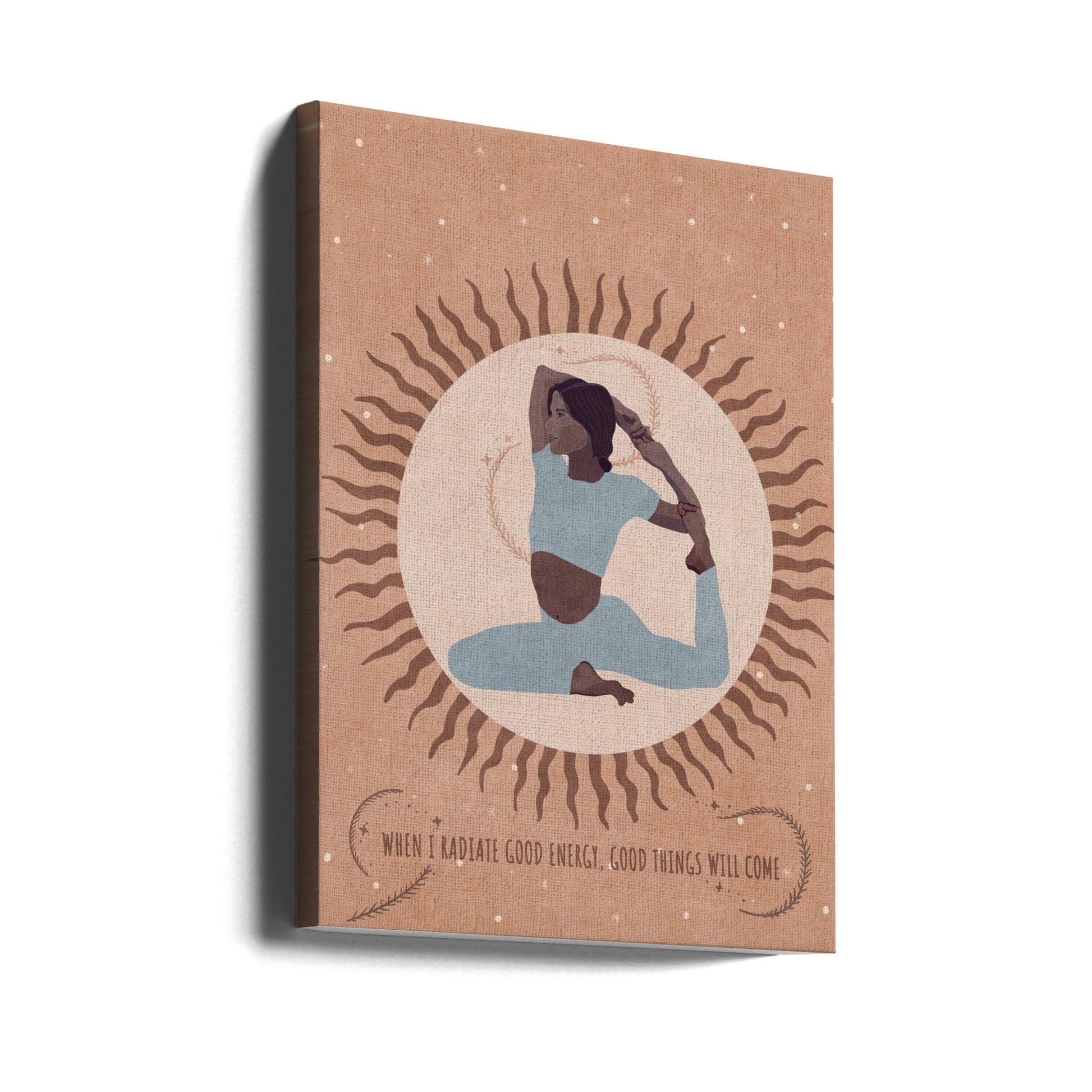 canvas prints Spiritual Feminine Energy, Sun, Moon.24X36inches- Unframed