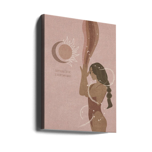 canvas prints Spiritual Feminine / Spir 824X36inches- Unframed