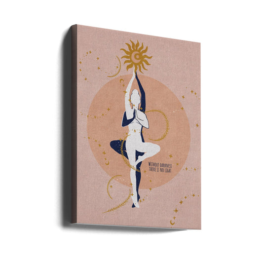 canvas prints Spiritual Sun, Moon / Spir 924X36inches- Unframed