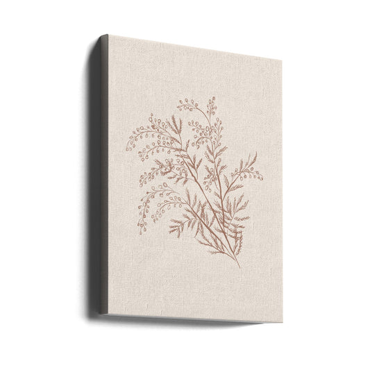 Artwork- Acacia Botanical Branch-16X20inches-Gallery Wrapped (Ready to Hang)