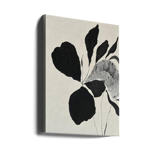 Artwork- Floral Abstract 2-16X20inches-Gallery Wrapped (Ready to Hang)