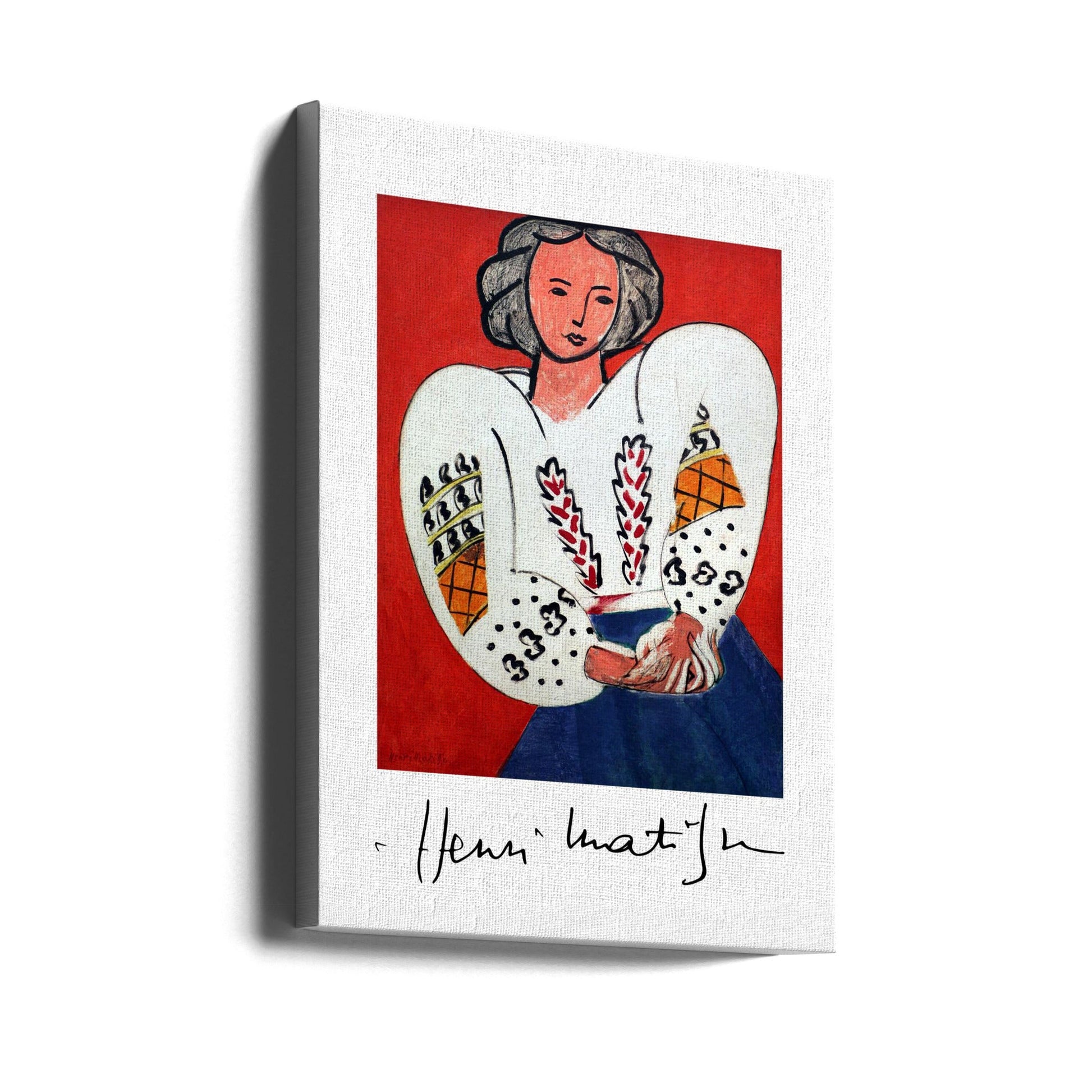 Artwork  Henri Matisse, La Camicetta Romena, 1940 16X20-inches