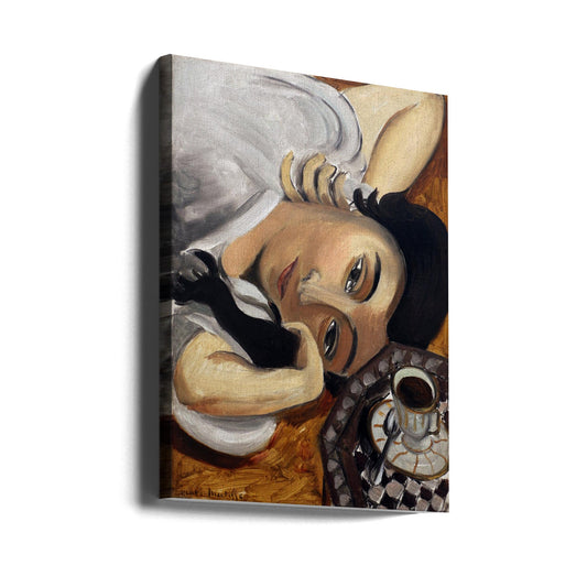 Artwork  Lorette Con Una Tazza Di Caffe 1916 16X20-inches