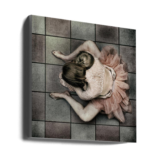 Artwork Mother and daughter24X24inches- Unframed