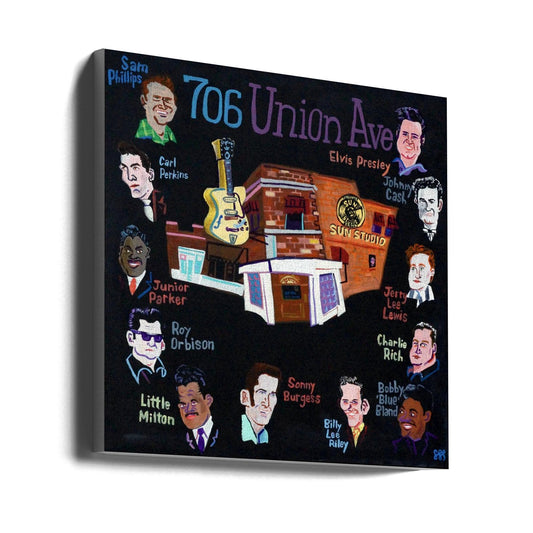 706 Union Wall Artwork Gallery Wrapped (Ready to Hang)