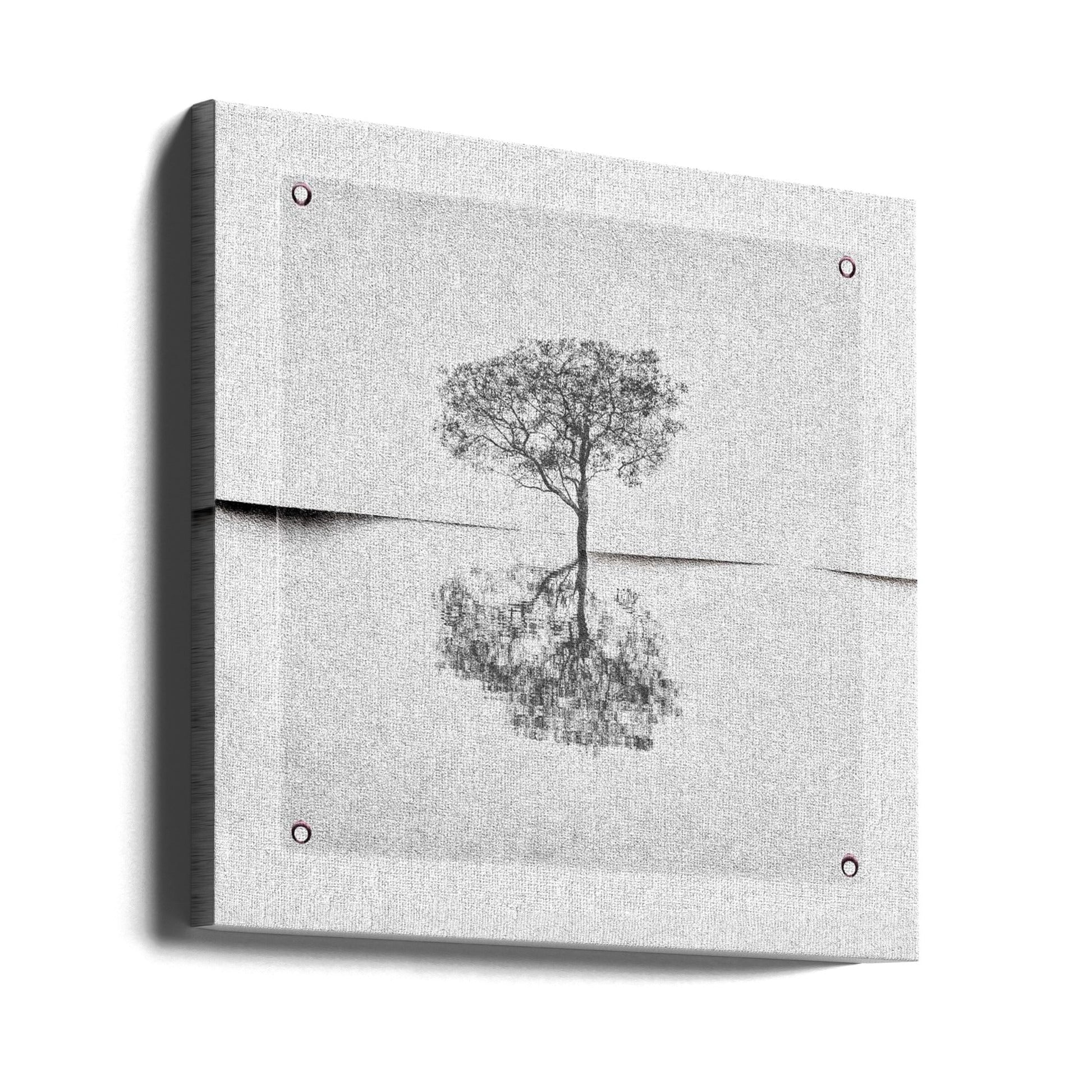 Artwork- Broken canvas.-24X24inches-Gallery Wrapped (Ready to Hang)