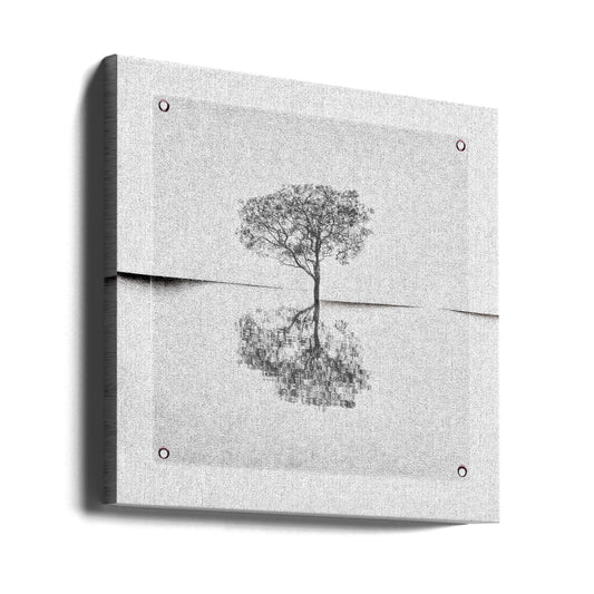 Artwork- Broken canvas.-24X24inches-Gallery Wrapped (Ready to Hang)