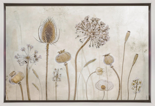 Growing old Wall Artwork In Black Floating Frame