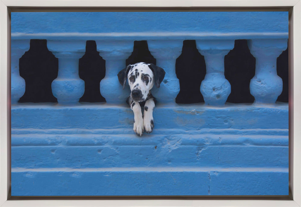 Artwork Centro Habana36X24inches- Black Frame