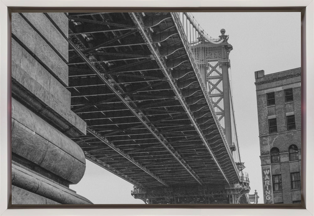 Artwork- Manhattan Bridge - Brooklyn New York-36X24inches-Gallery Wrapped (Ready to Hang)