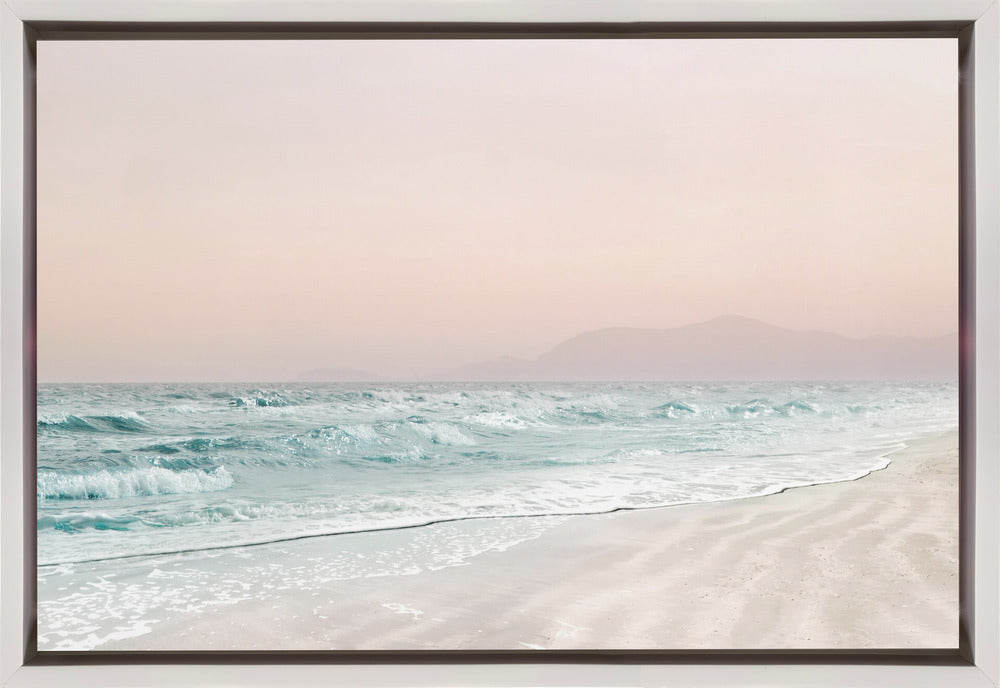 Artwork Beach Vibes VI36X24inches- Black Frame