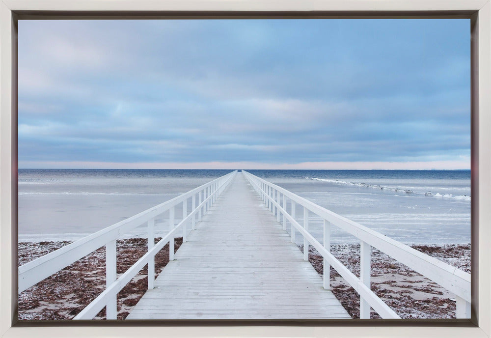 Artwork The bridge36X24inches- Black Frame