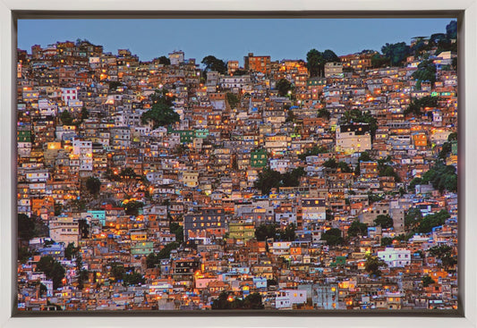 Wall Art Nightfall in the Favela da Rocinha