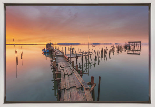 Artwork The last... Light36X24inches- Black Frame