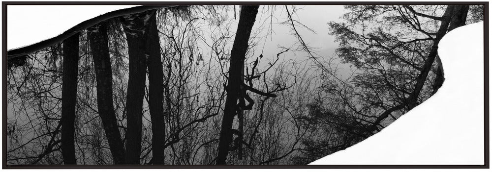 Artwork- Riverside-36X24inches-In Black Floating Frame