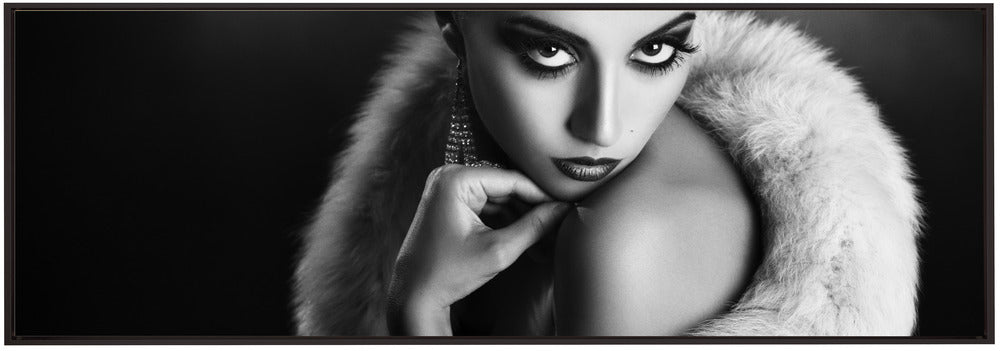 Artwork- Diva7-36X24inches-In Black Floating Frame