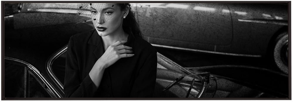 Artwork- Untitled-36X24inches-In Black Floating Frame