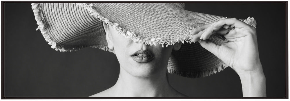 Artwork- Maryam-36X24inches-In Black Floating Frame