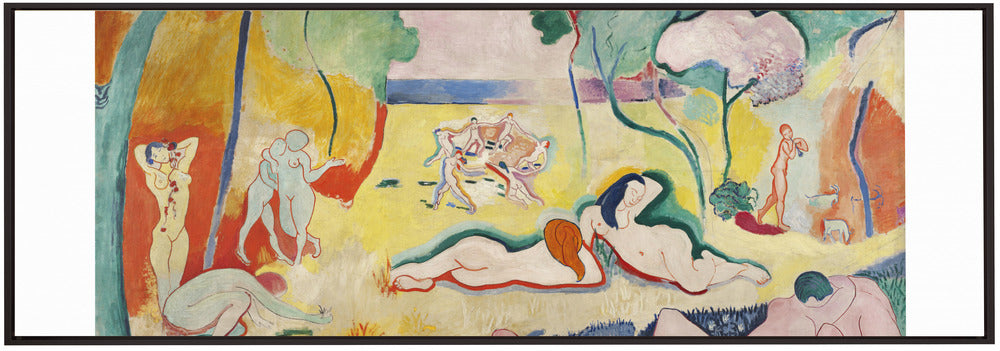 Artwork  La Joie De Vivre, With Boarder 36X24-inches