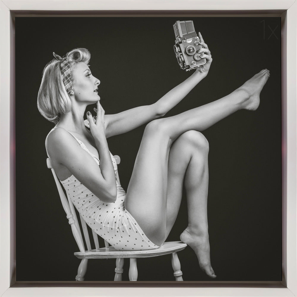 Artwork- Vintage Selfie-inches-