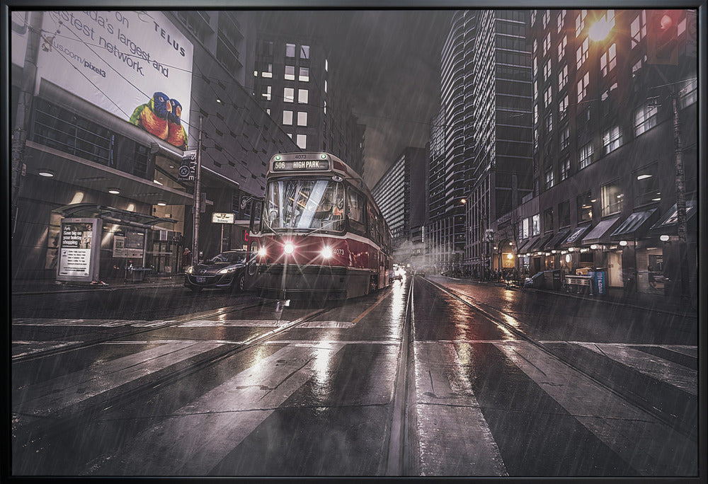 Street Stories - Toronto Wall Artwork Gallery Wrapped (Ready to Hang)