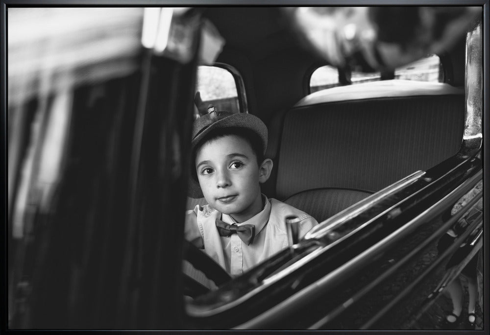 Artwork- Untitled-48X36inches-In Black Floating Frame