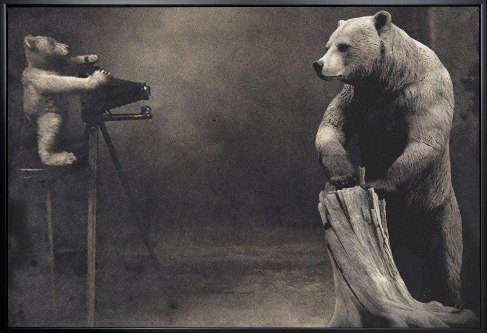 Artwork- hold that-20X16inches-In White Floating Frame