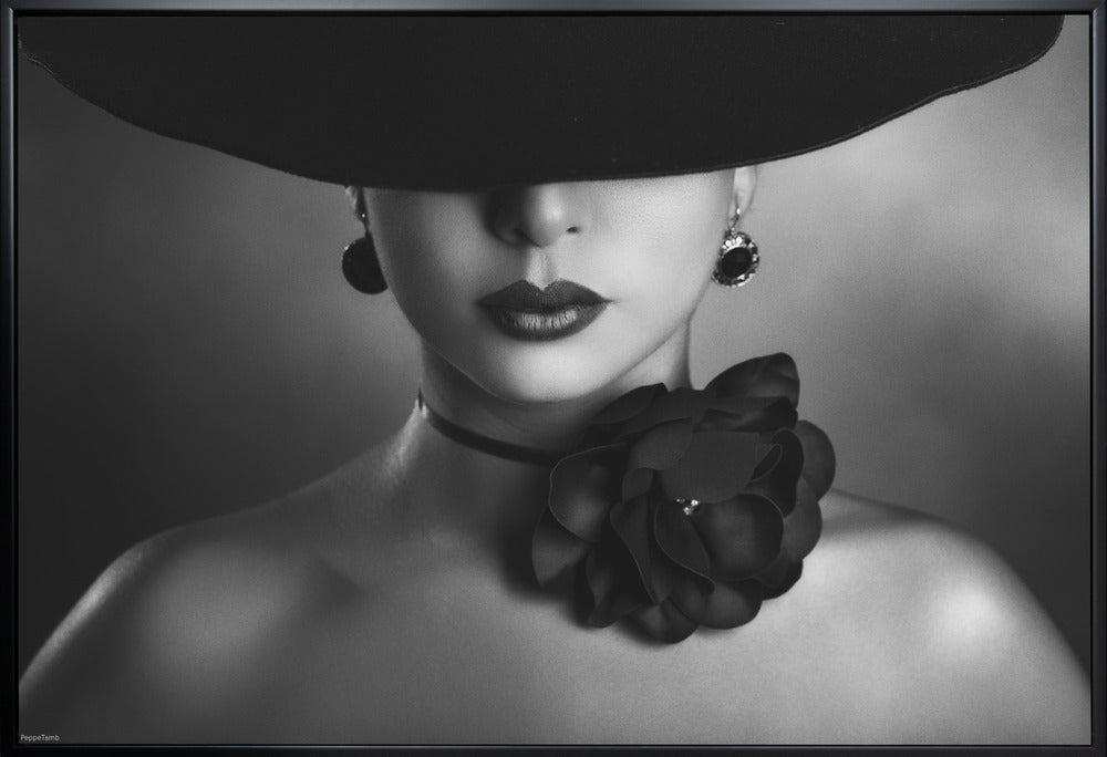 Artwork- Enigma-20X16inches-In White Floating Frame